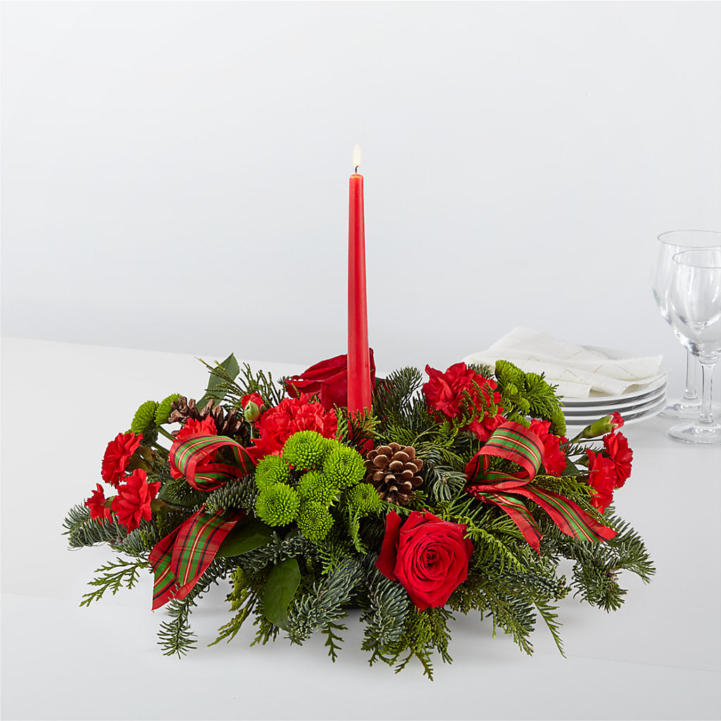 By the Candlelight Centerpiece – Millennial Florist, Hartsdale NY