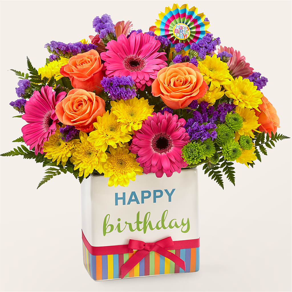 Birthday Brights Bouquet – Millennial Florist, Hartsdale NY