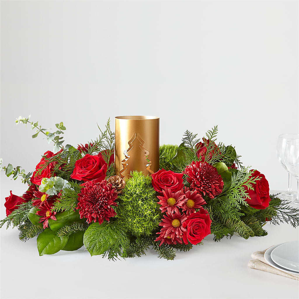 Toast the Season Centerpiece – Millennial Florist, Hartsdale NY
