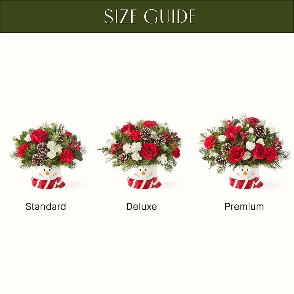 Jolly Snowman Bouquet – Millennial Florist, Hartsdale NY
