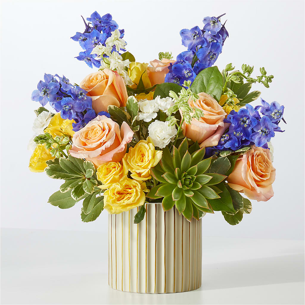 Cobalt Reverie Bouquet – Millennial Florist, Hartsdale NY