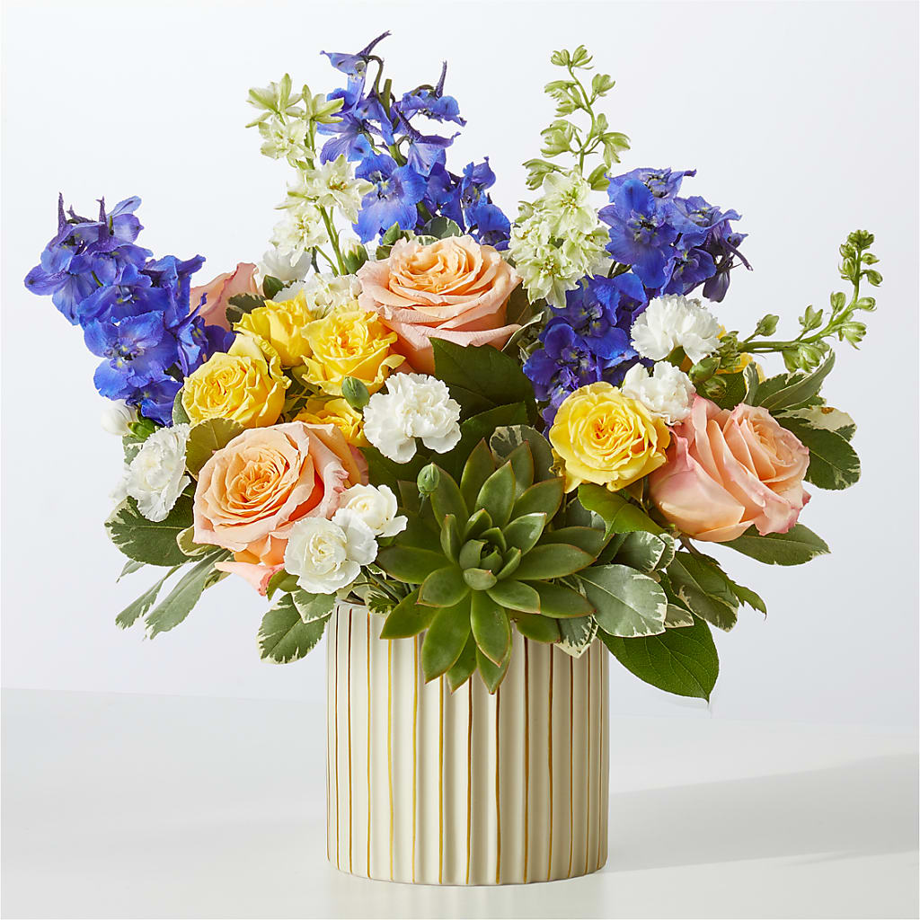 Cobalt Reverie Bouquet – Millennial Florist, Hartsdale NY
