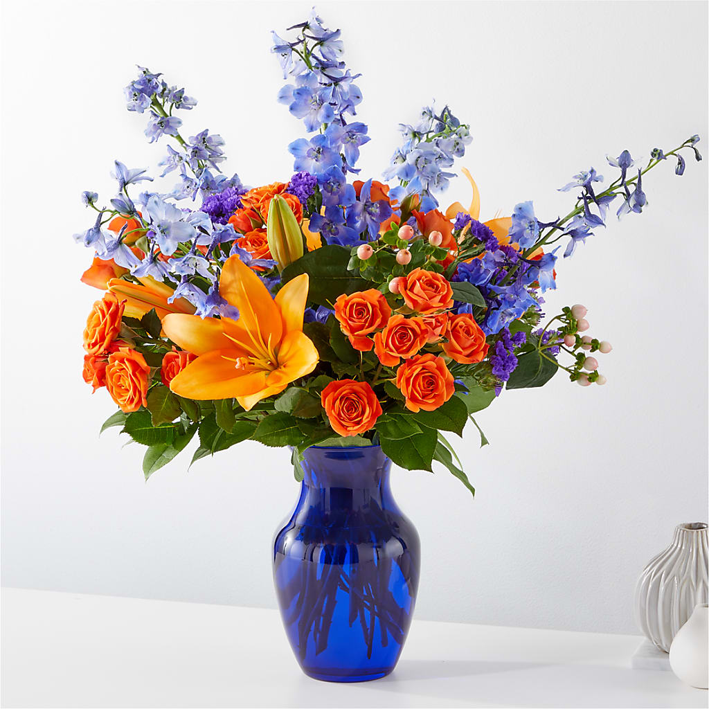Radiant Citrus Bouquet – Millennial Florist, Hartsdale NY