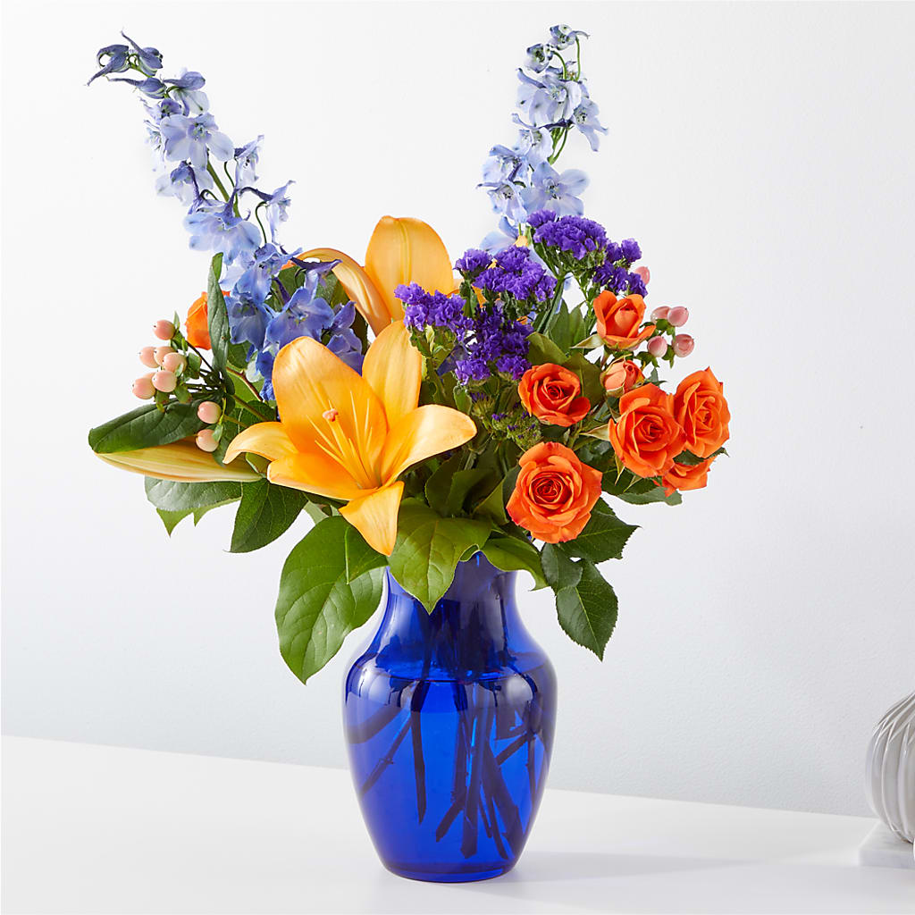 Radiant Citrus Bouquet – Millennial Florist, Hartsdale NY