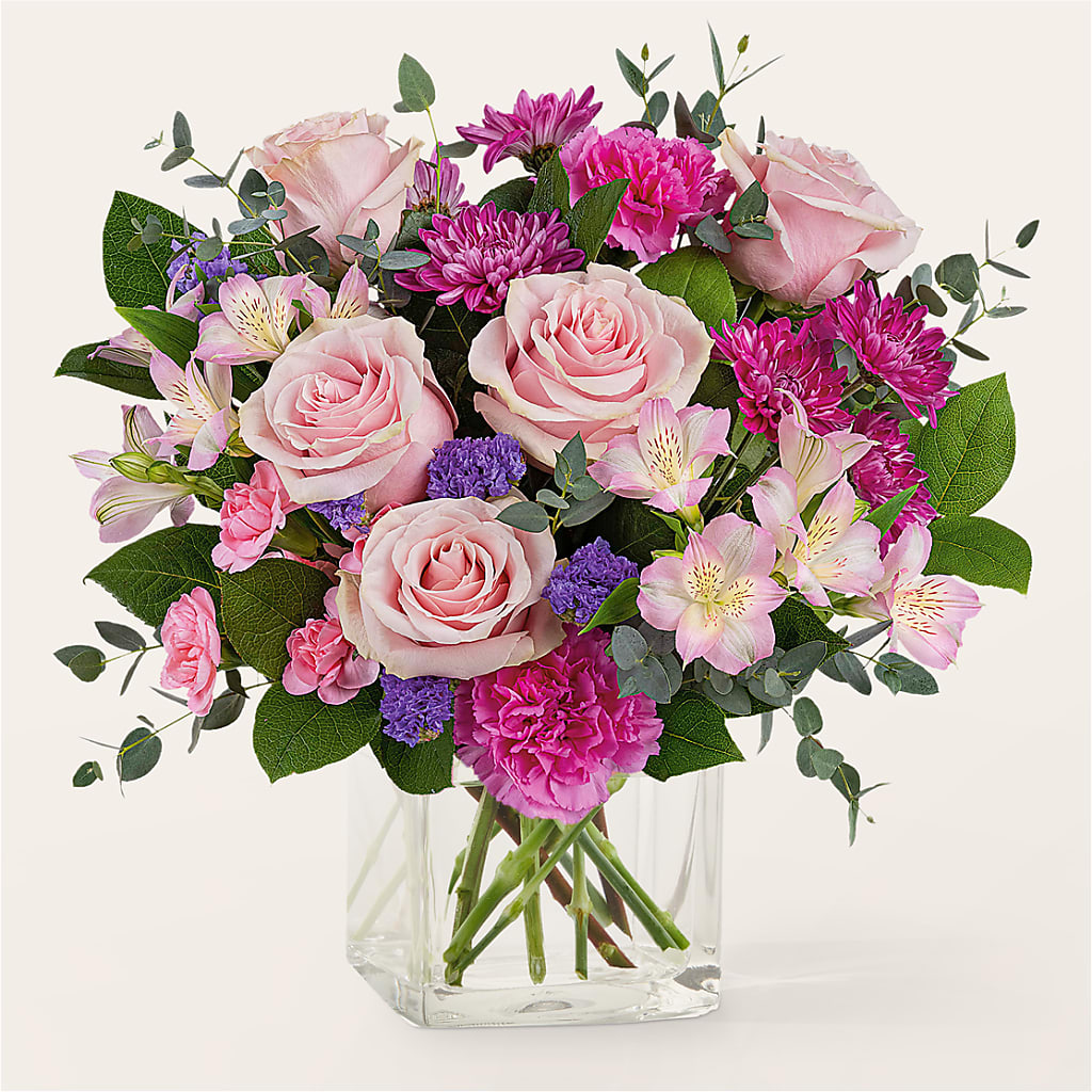 Rosy Radiance Bouquet – Millennial Florist, Hartsdale NY