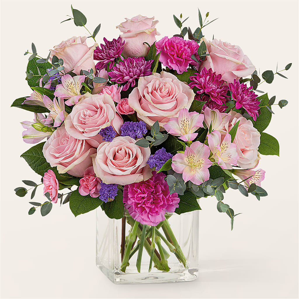 Rosy Radiance Bouquet – Millennial Florist, Hartsdale NY
