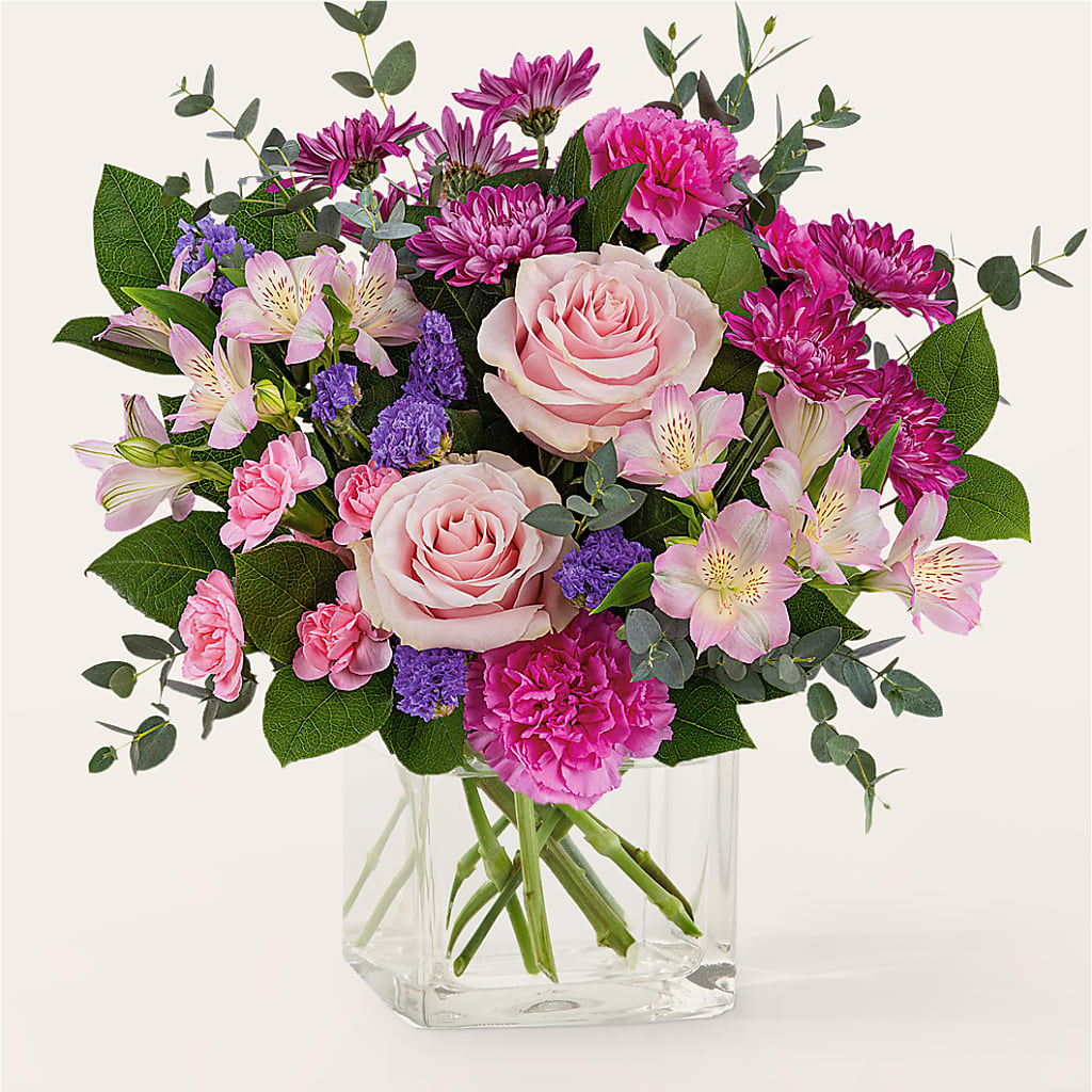 Rosy Radiance Bouquet – Millennial Florist, Hartsdale NY