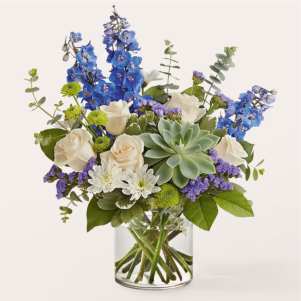 Cerulean Waves Bouquet – Millennial Florist, Hartsdale NY