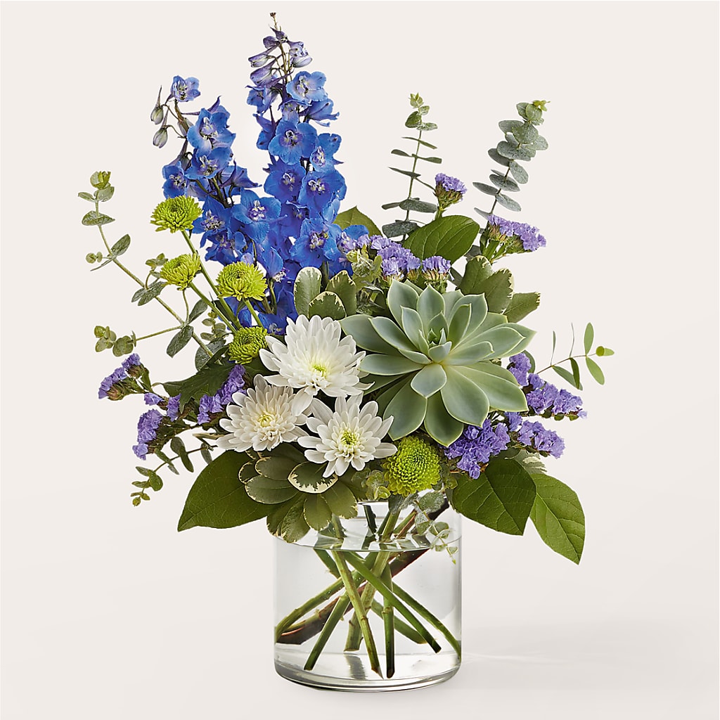 Cerulean Waves Bouquet – Millennial Florist, Hartsdale NY
