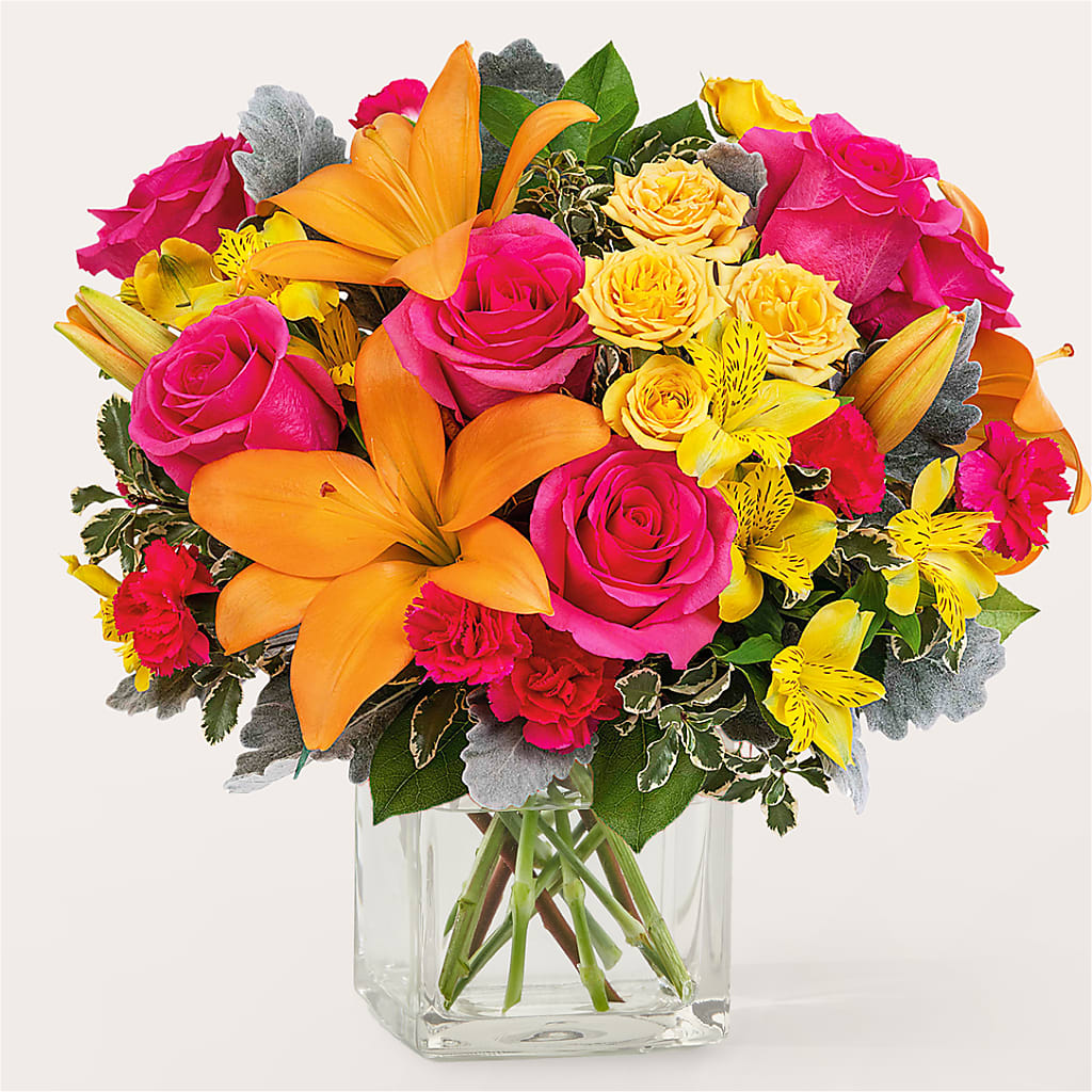 To the Tropics Bouquet – Millennial Florist, Hartsdale NY
