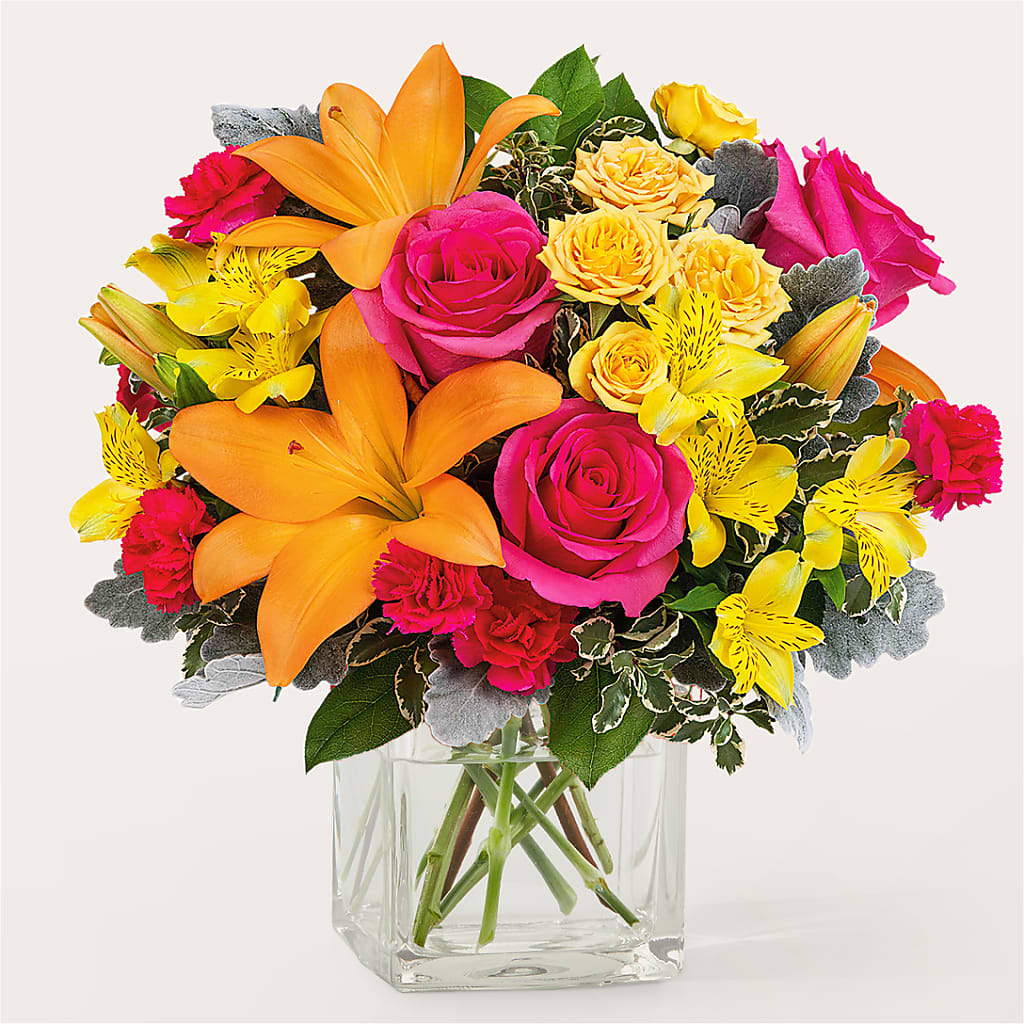 To the Tropics Bouquet – Millennial Florist, Hartsdale NY