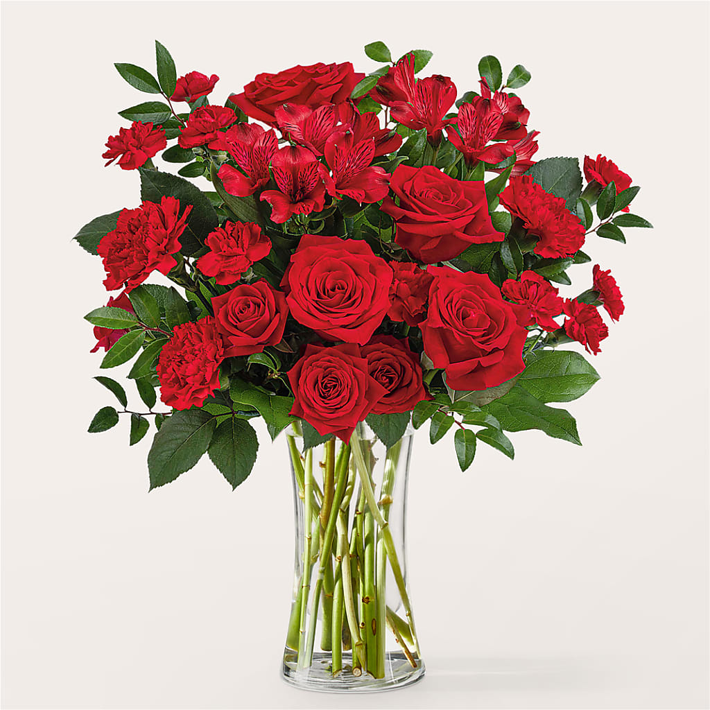 Brilliant Ruby Bouquet – Millennial Florist, Hartsdale NY