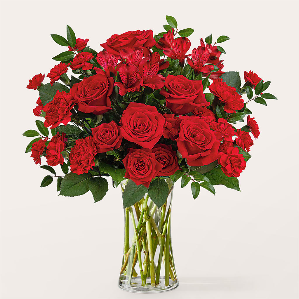 Brilliant Ruby Bouquet – Millennial Florist, Hartsdale NY