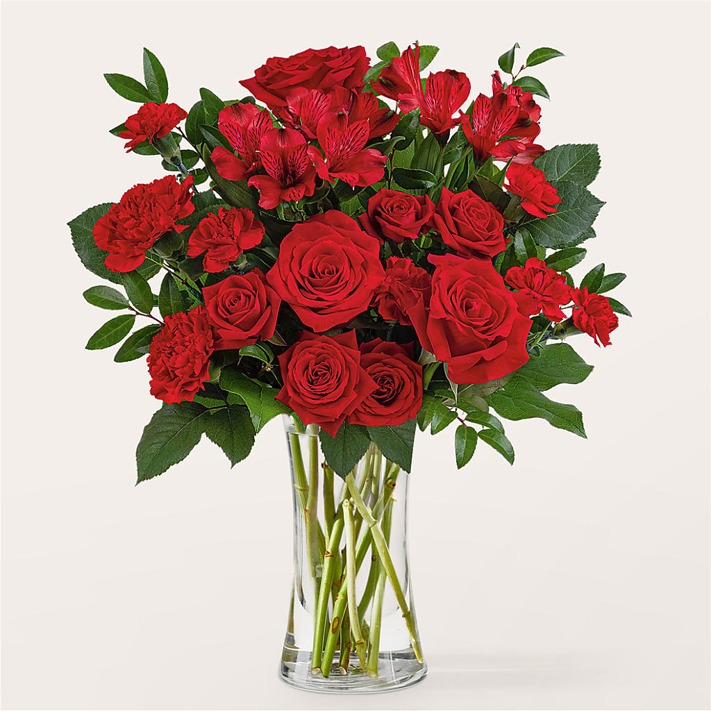 Brilliant Ruby Bouquet – Millennial Florist, Hartsdale NY