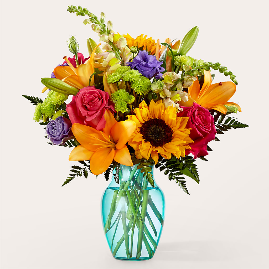 Double Rainbow Bouquet – Millennial Florist, Hartsdale NY
