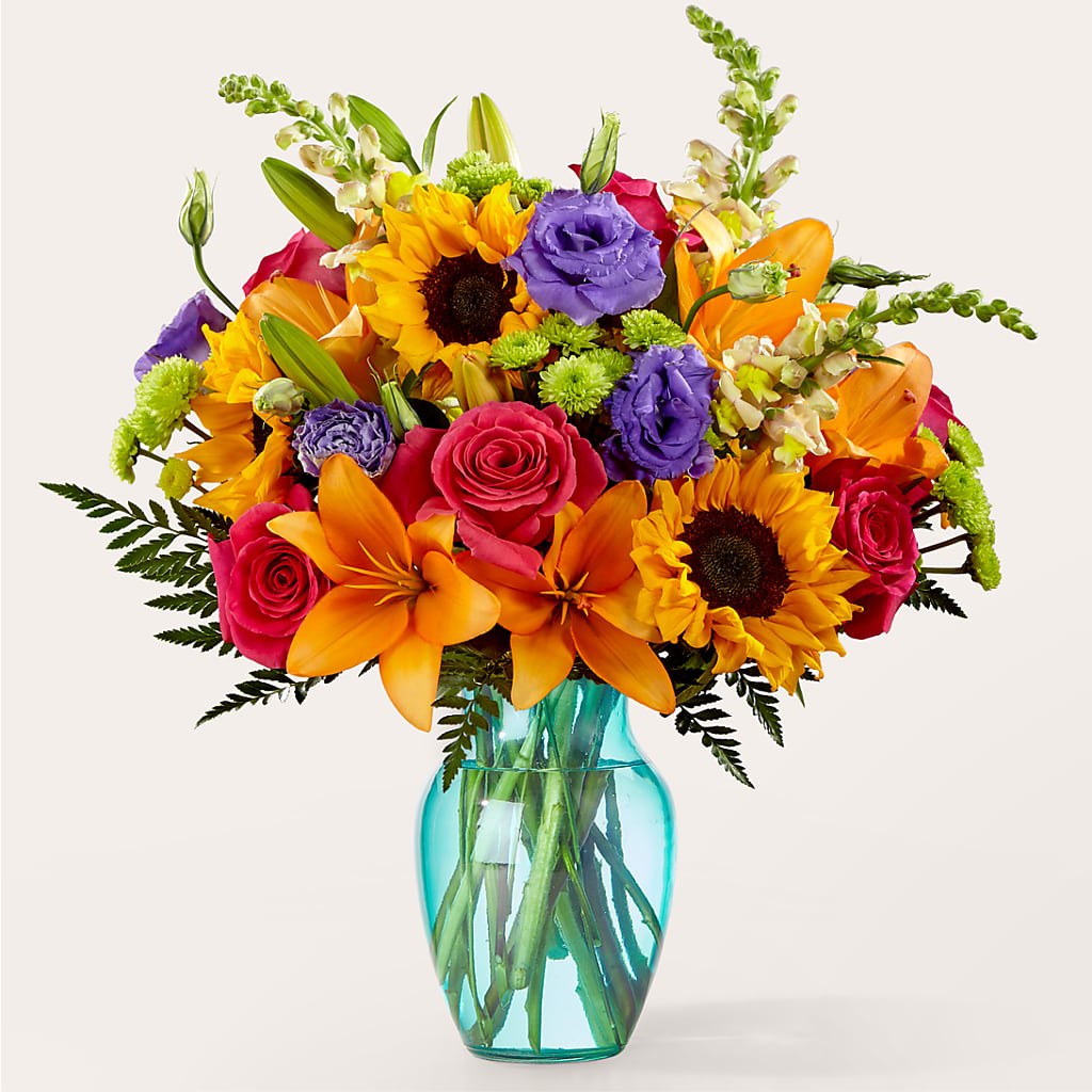 Double Rainbow Bouquet – Millennial Florist, Hartsdale NY
