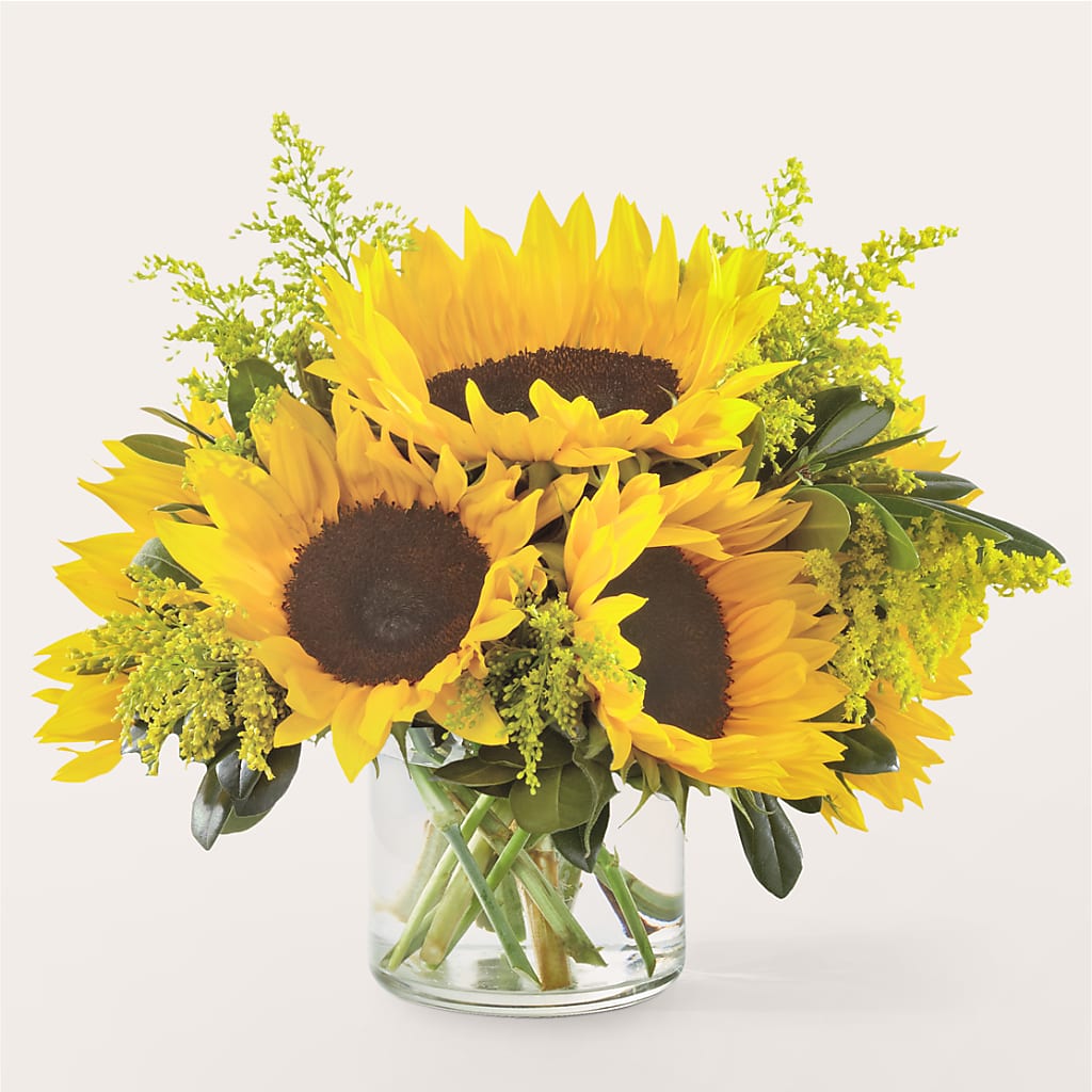 Beaming Sunflower Bouquet – Millennial Florist, Hartsdale NY