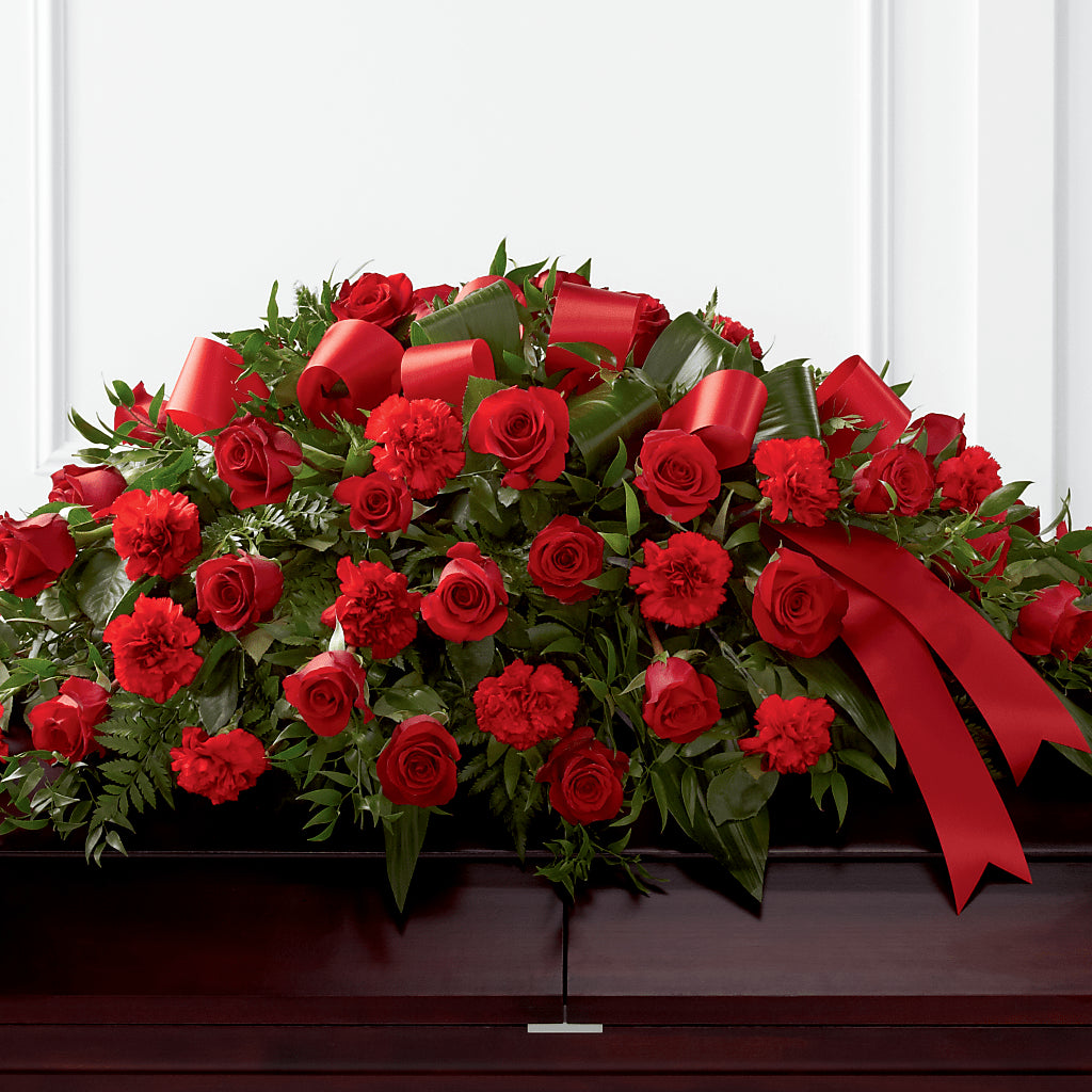Tribute of Life Casket Spray – Millennial Florist, Hartsdale NY