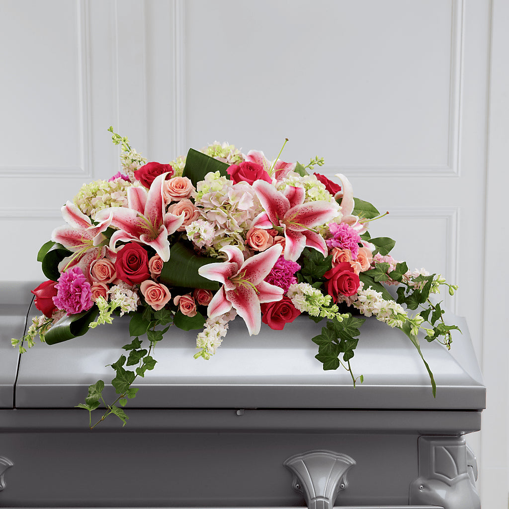 Splendid Grace Casket Spray – Millennial Florist, Hartsdale NY