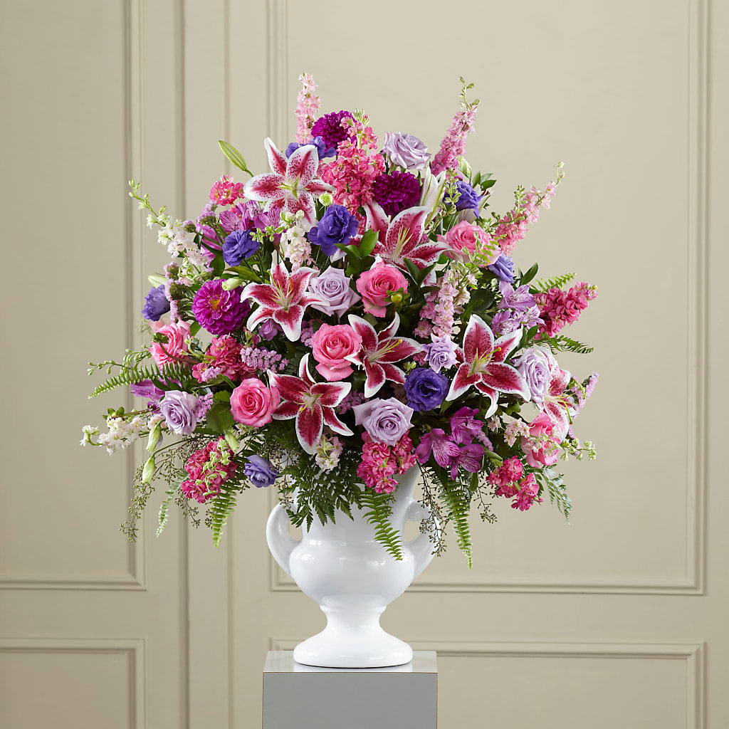 Peaceful Tribute Arrangement – Millennial Florist, Hartsdale NY