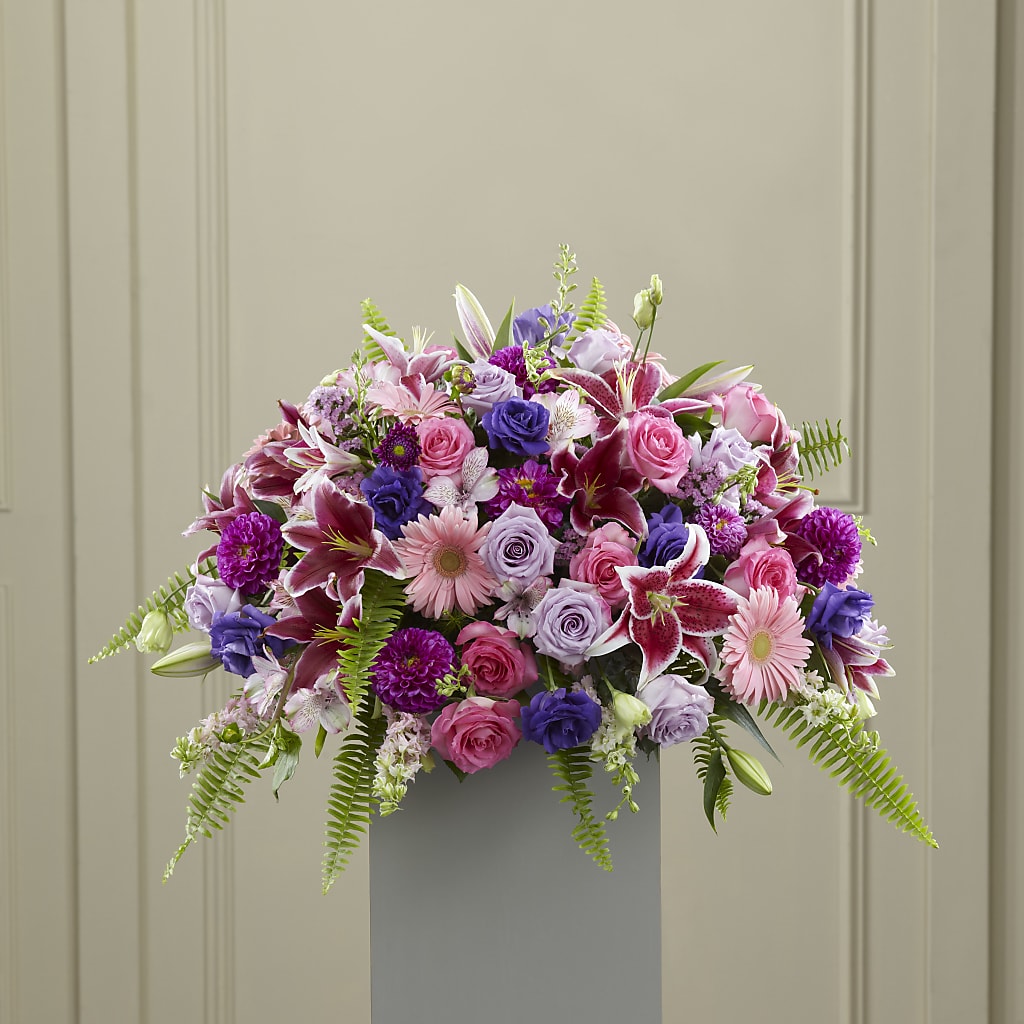 Fare Thee Well Pedestal – Millennial Florist, Hartsdale NY