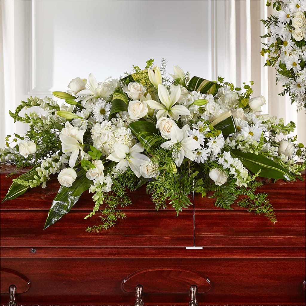 Abundance Casket Spray – Millennial Florist, Hartsdale NY