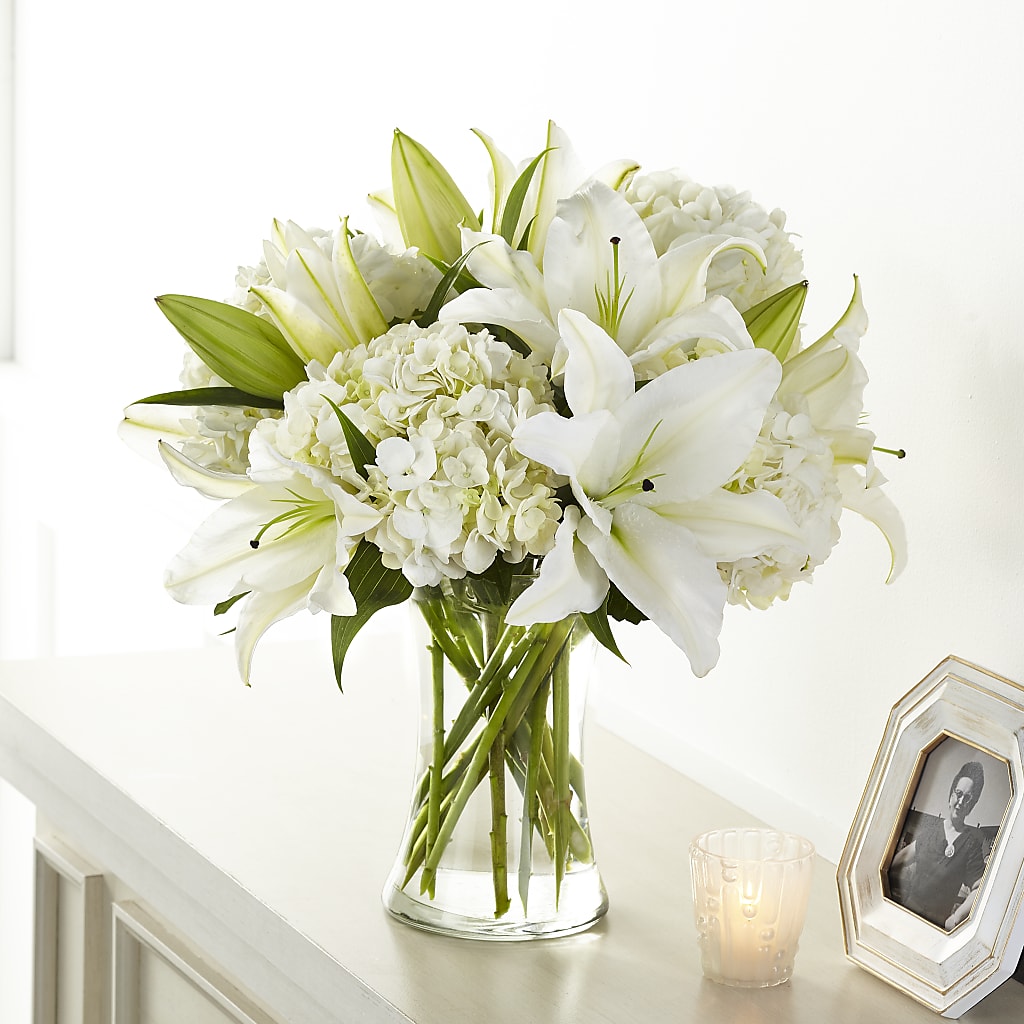 Compassionate Lily Bouquet – Millennial Florist, Hartsdale NY