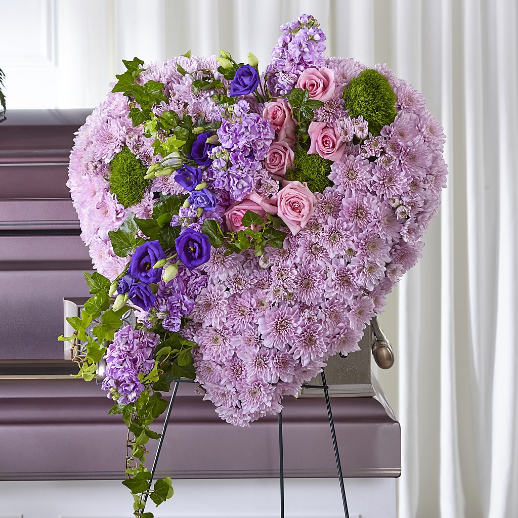 Treasured Love Standing Heart – Millennial Florist, Hartsdale NY
