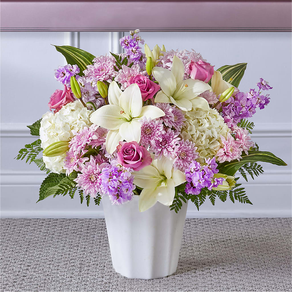 Heaven Sent Floor Basket – Millennial Florist, Hartsdale NY