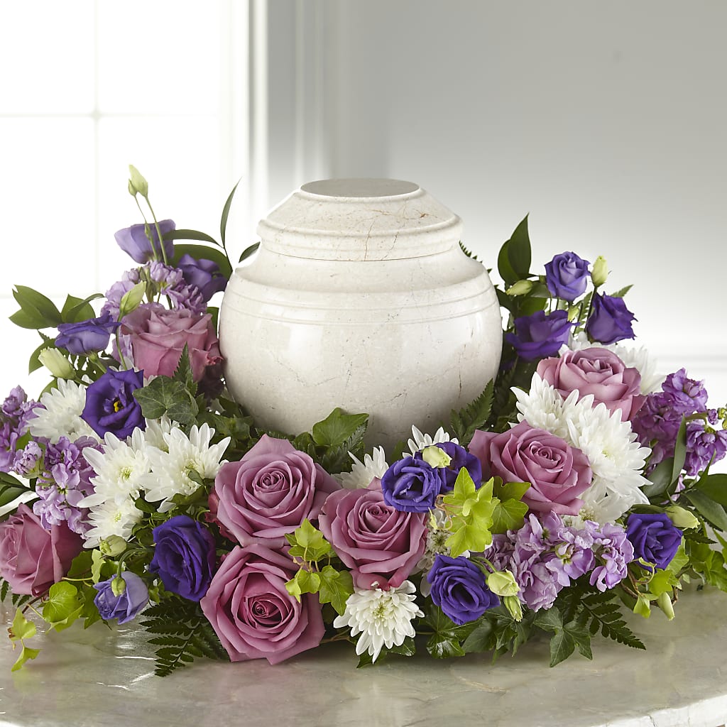 Blooming Sympathy Cremation Adornment – Millennial Florist, Hartsdale NY