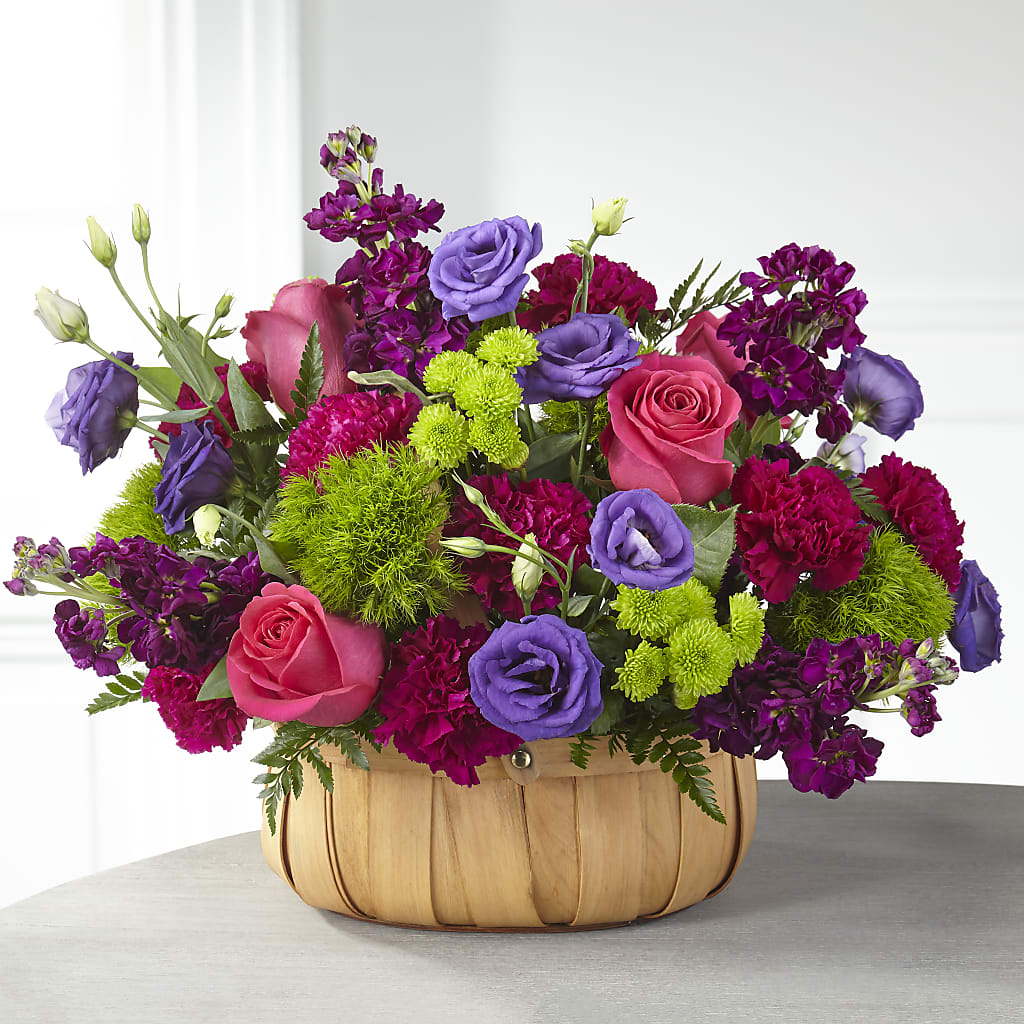 Serene Sanctuary Basket – Millennial Florist, Hartsdale NY