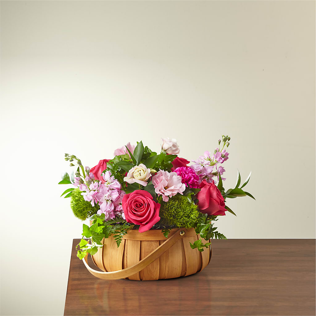 Radiance in Bloom Basket – Millennial Florist, Hartsdale NY