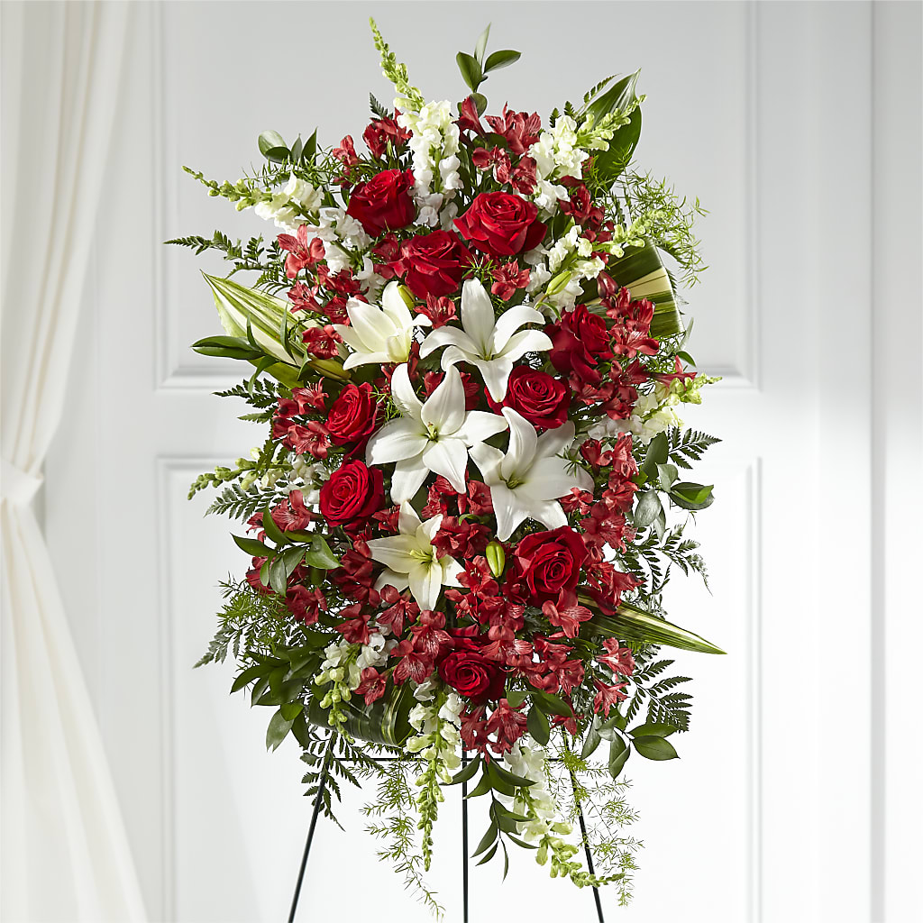 Everlasting Memory Standing Spray – Millennial Florist, Hartsdale NY