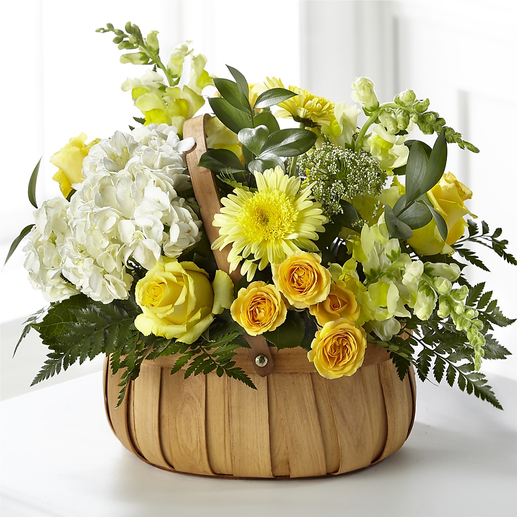 Rustic Remembrance Basket – Millennial Florist, Hartsdale NY