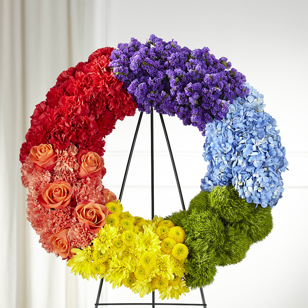 Circle of Love Wreath – Millennial Florist, Hartsdale NY