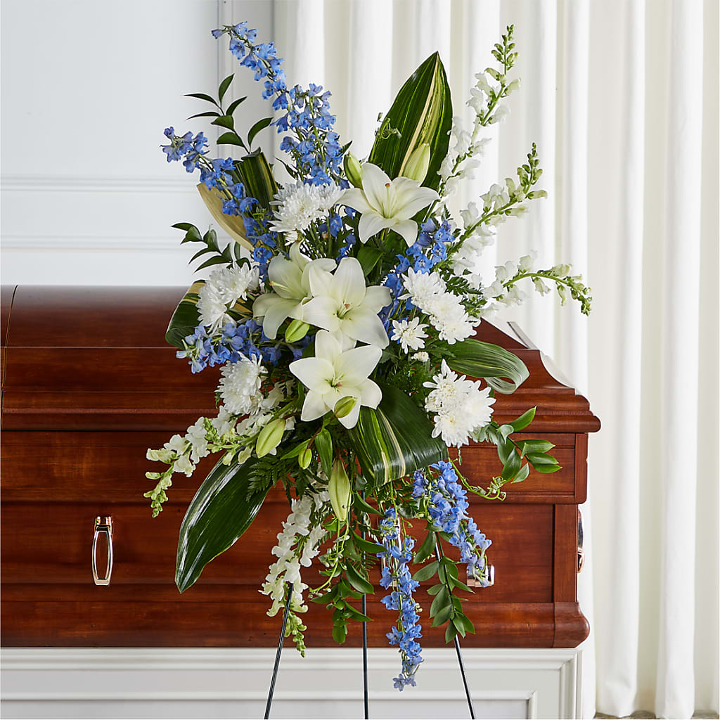 Eternal Impressions Standing Spray – Millennial Florist, Hartsdale NY