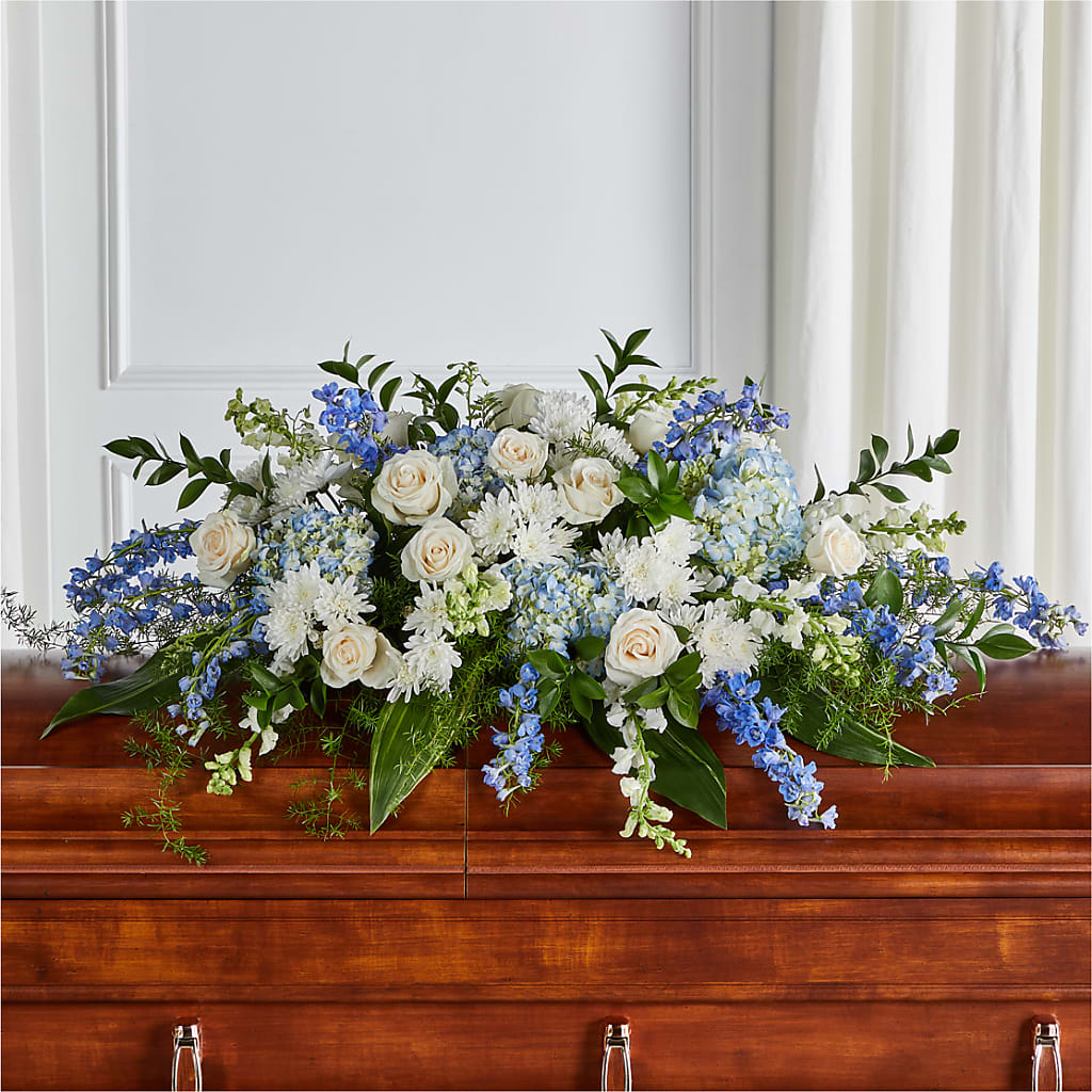 Timeless Essence Casket Spray – Millennial Florist, Hartsdale NY