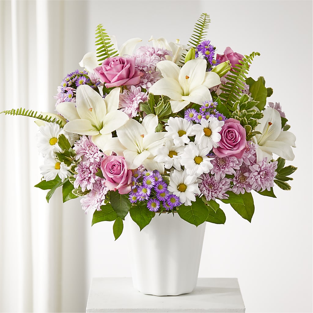 Warmest Thoughts Tabletop Basket – Millennial Florist, Hartsdale NY