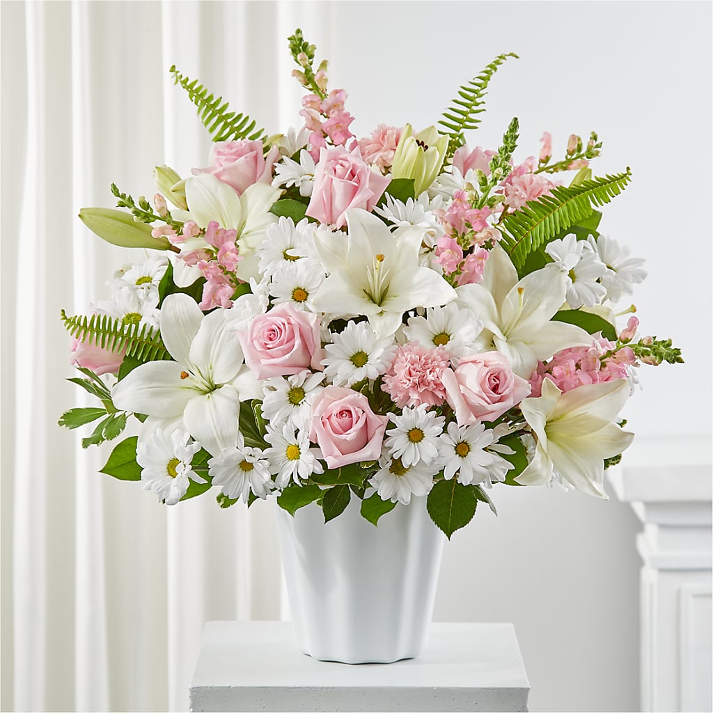 Soft Touch Tabletop Basket – Millennial Florist, Hartsdale NY