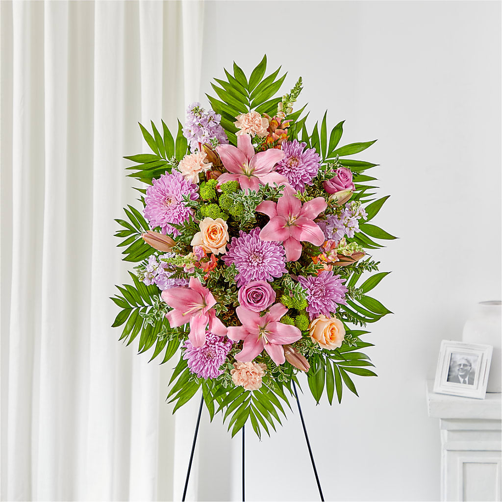 Love & Light Standing Spray – Millennial Florist, Hartsdale NY