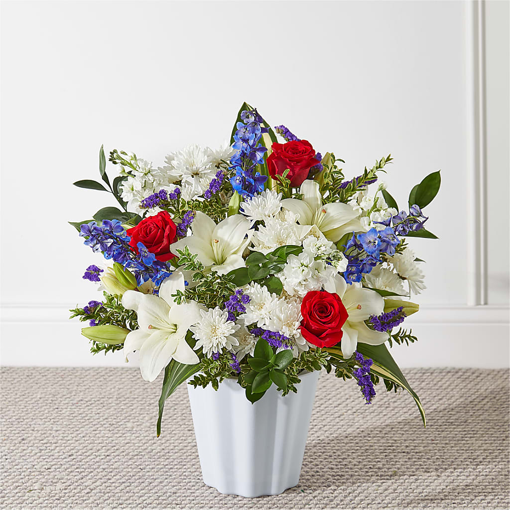 Consoled Floor Basket – Millennial Florist, Hartsdale NY