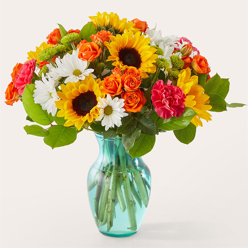 Sun-drenched Blooms Bouquet – Millennial Florist, Hartsdale NY