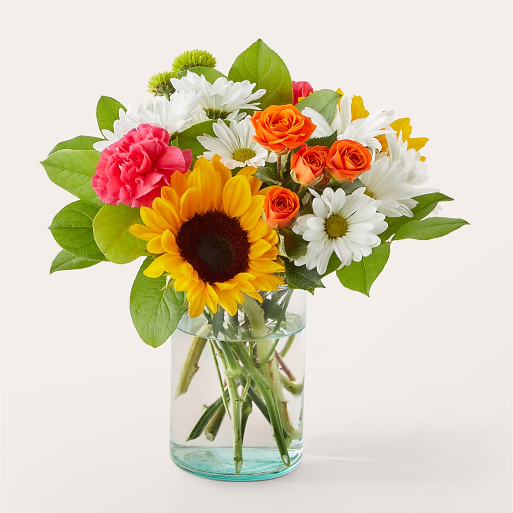 Sun-drenched Blooms Bouquet – Millennial Florist, Hartsdale NY