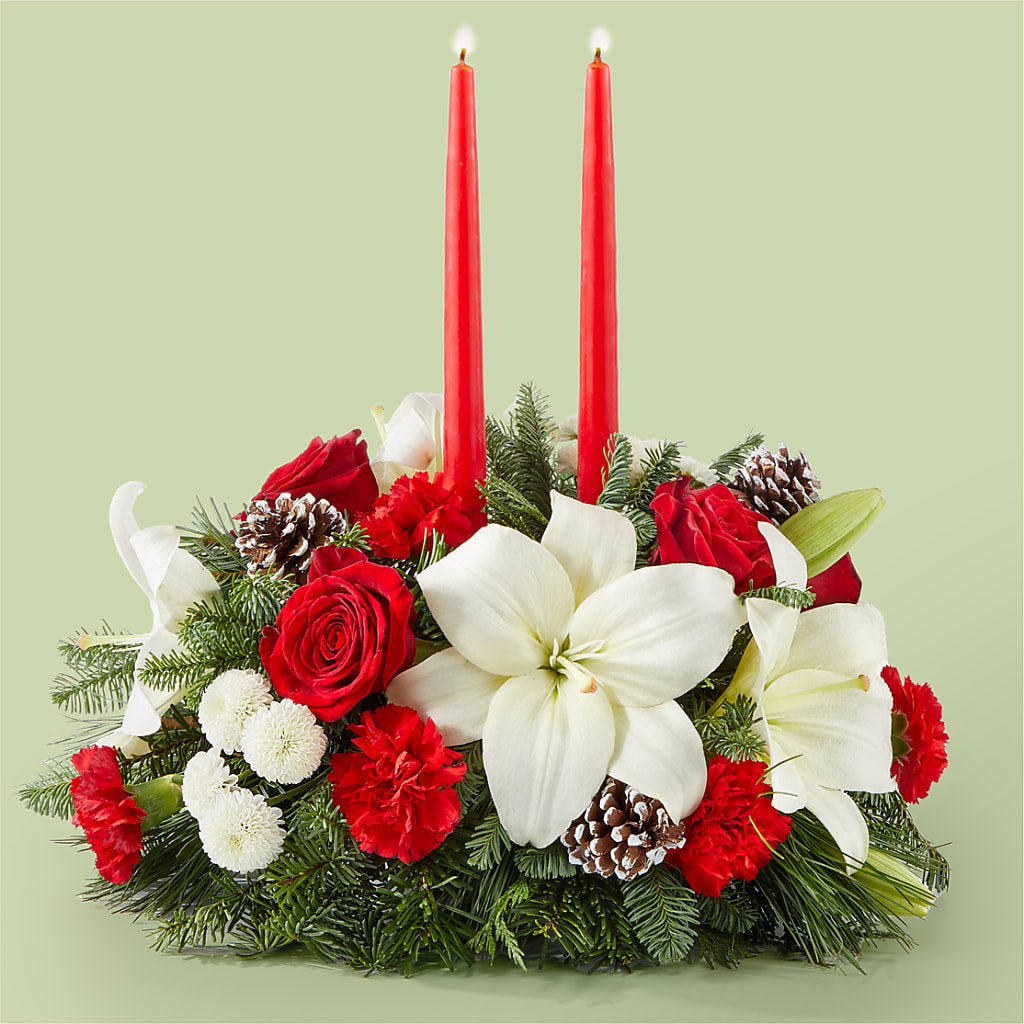 Seasonal Festivities Centerpiece – Millennial Florist, Hartsdale NY