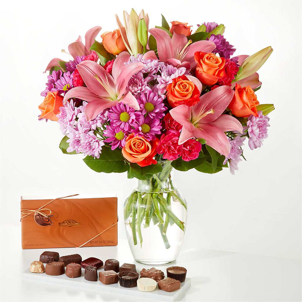 One and Only Bouquet and Chocolate Bundle – Millennial Florist, Hartsdale NY