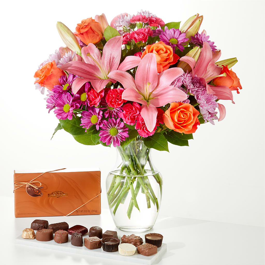 One and Only Bouquet and Chocolate Bundle – Millennial Florist, Hartsdale NY