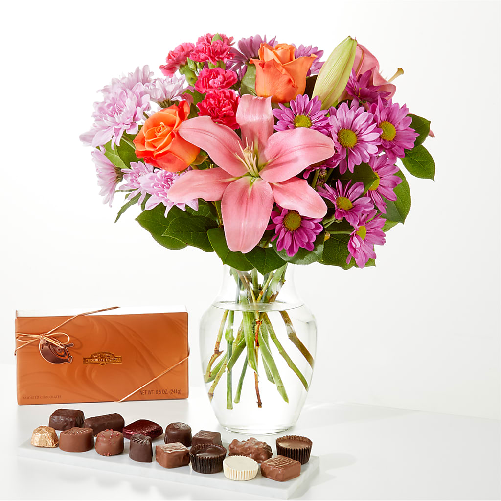 One and Only Bouquet and Chocolate Bundle – Millennial Florist, Hartsdale NY