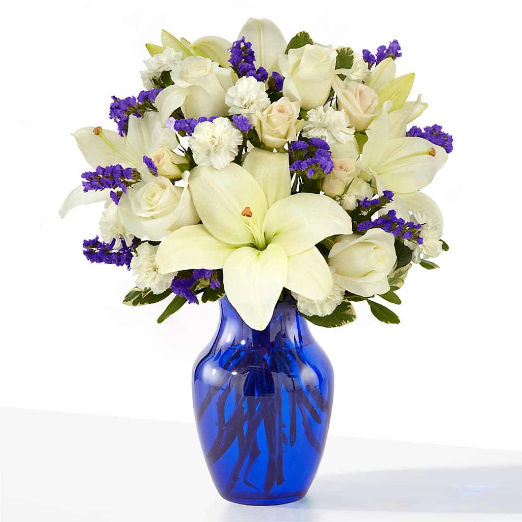 Sapphire Rush Bouquet – Millennial Florist, Hartsdale NY