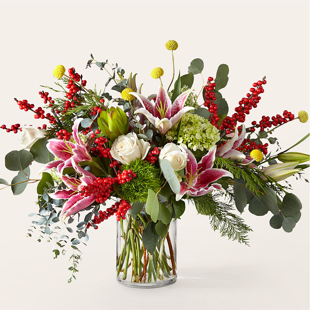 Berry & Bright Bouquet – Millennial Florist, Hartsdale NY