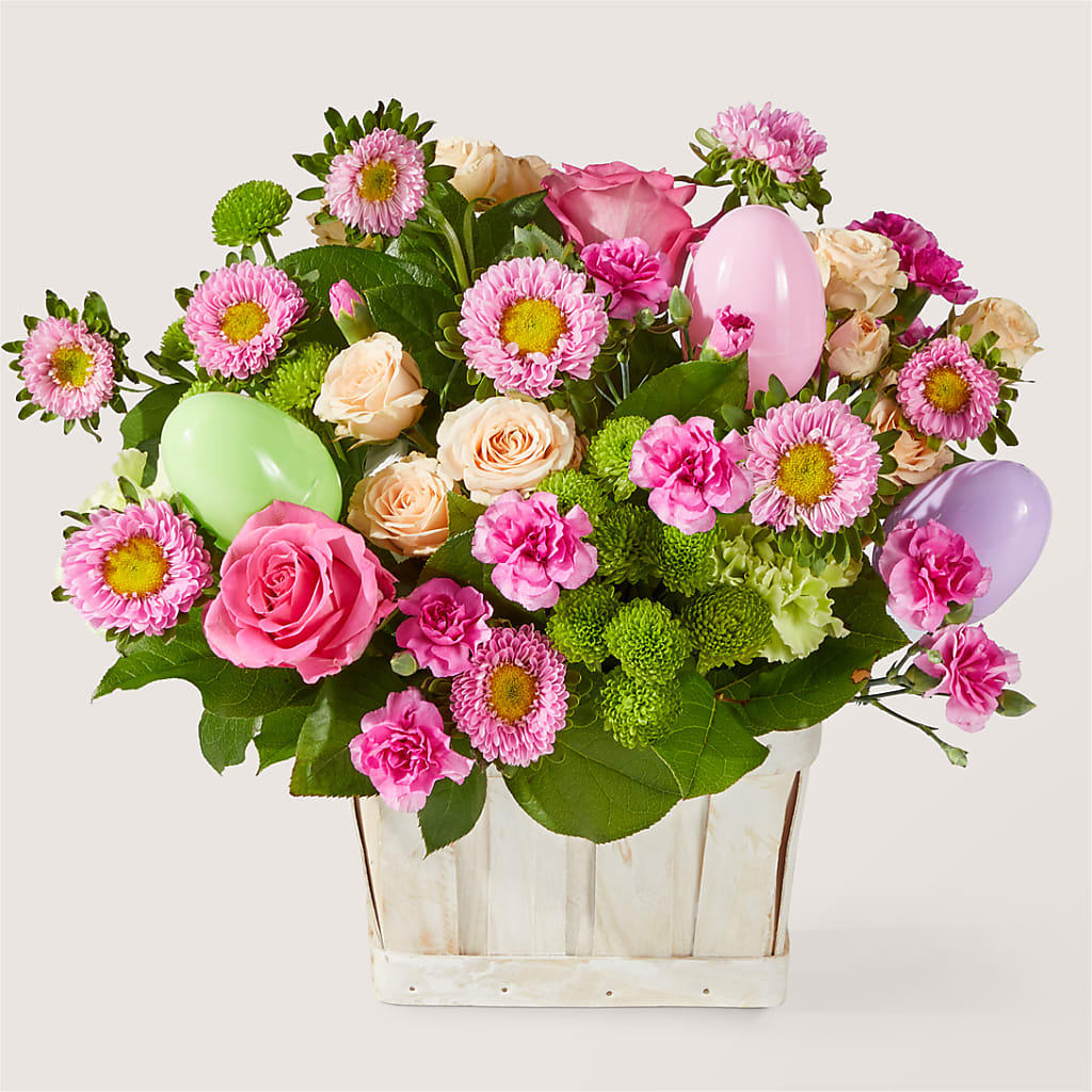 Get Eggcited Basket – Millennial Florist, Hartsdale NY